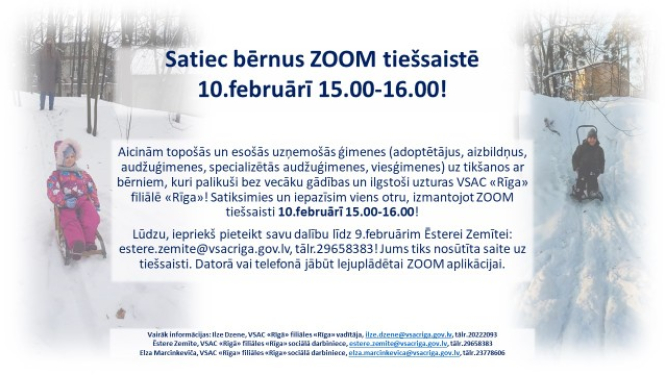 Satiec bērnu ZOOM 