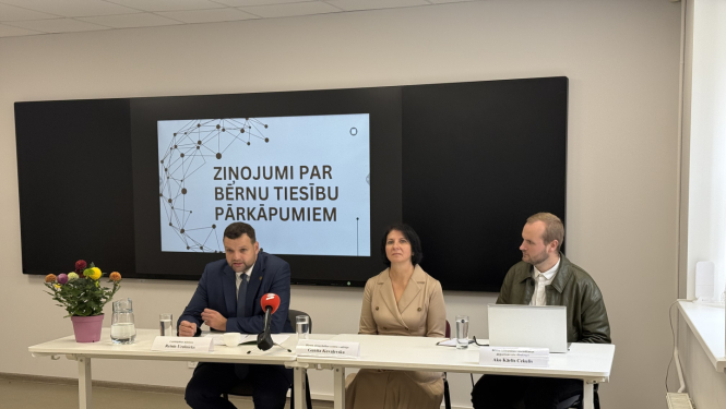 Preses konferences kopbilde