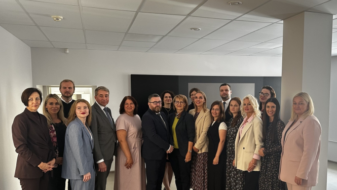 BAC kolēģi jauno telpu atklāšanā