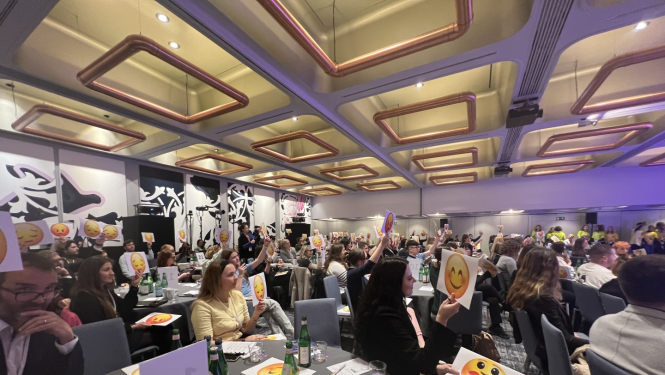 Konferences zāles skats